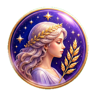 Icona zodiacale Vergine